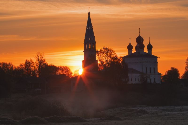 Золотой рассвет в Осенево