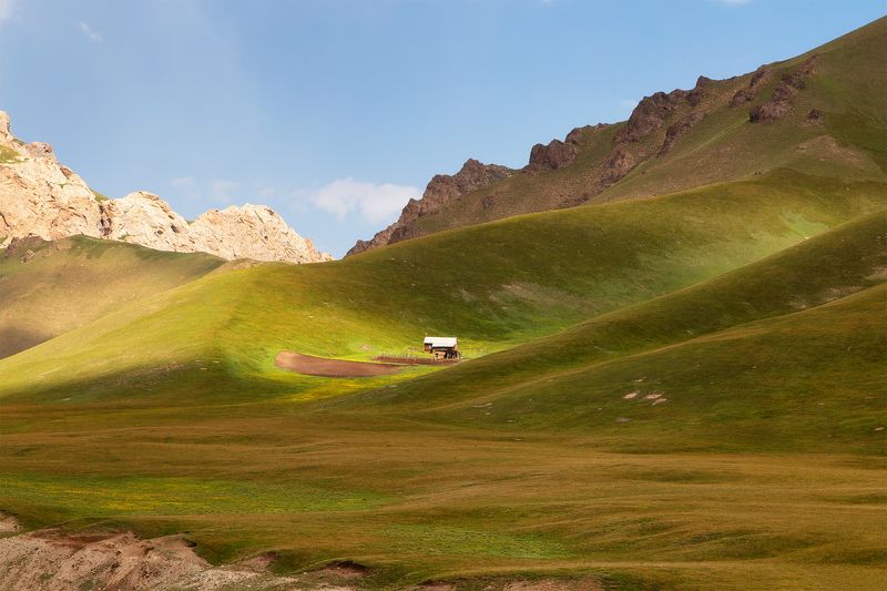 кыргызстан,горы, кель-суу(3500м) Житие мое...photo preview