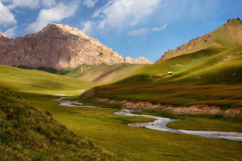кыргызстан,горы, кель-суу(3500м) Житие мое...photo preview