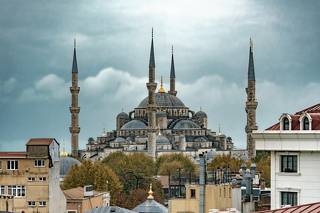 Голубая мечеть Султанахмет. Стамбул. Турция
