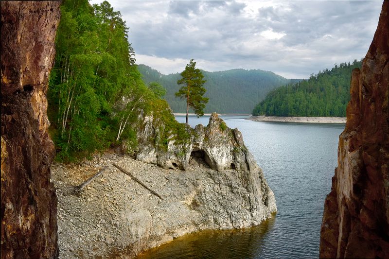 Красноярское водохранилище фото