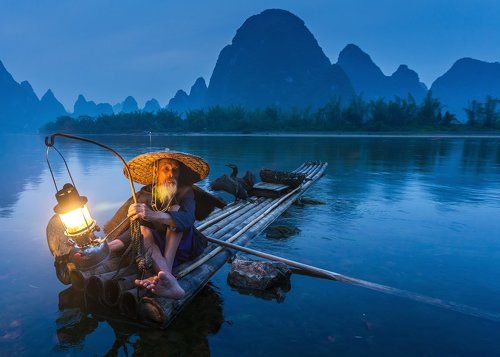Сказка про рыбаков в Китае.