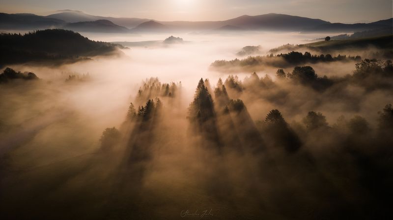 Sunrise, mala fatra, mountain, fog, nikon Sunrisephoto preview