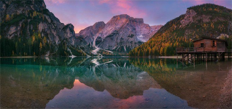 «Tales of Dolomites - Lago di Braies»photo preview