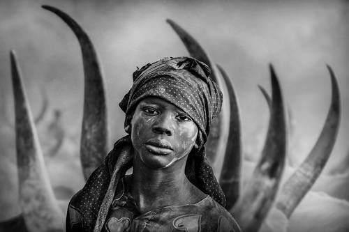 Boy of Mundari, South Sudan