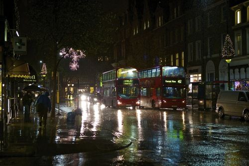 дождливый Лондон