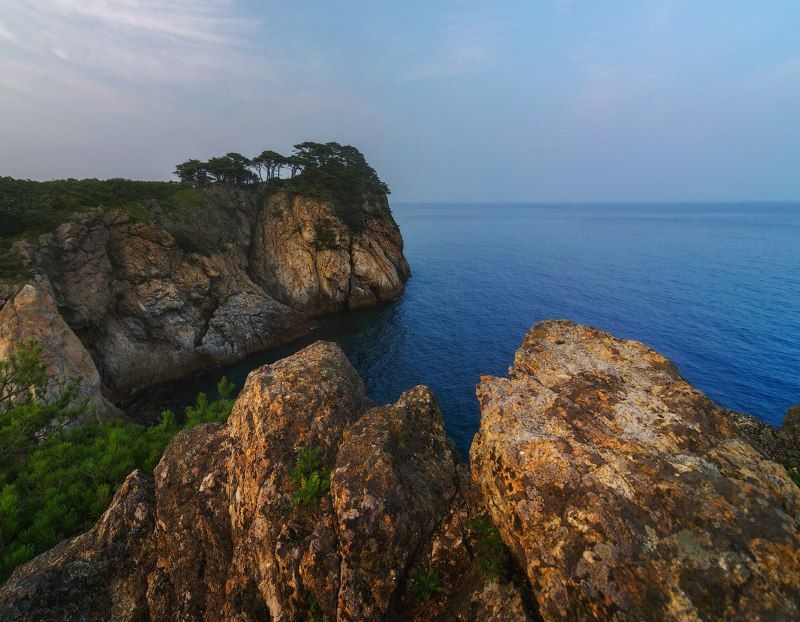 Гамова, Приморье, Японское море Виды полуострова Гамов.photo preview