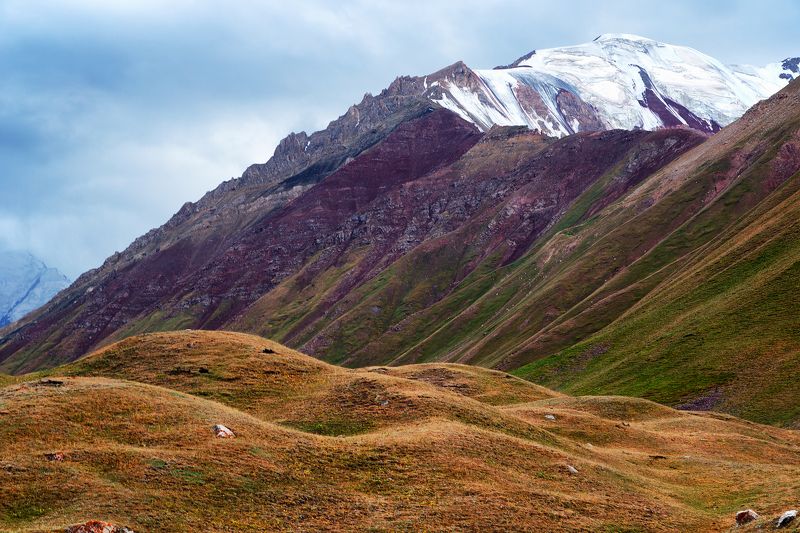 кыргызстан,горы, памиро-алай Пик Петровского (4700 м)photo preview