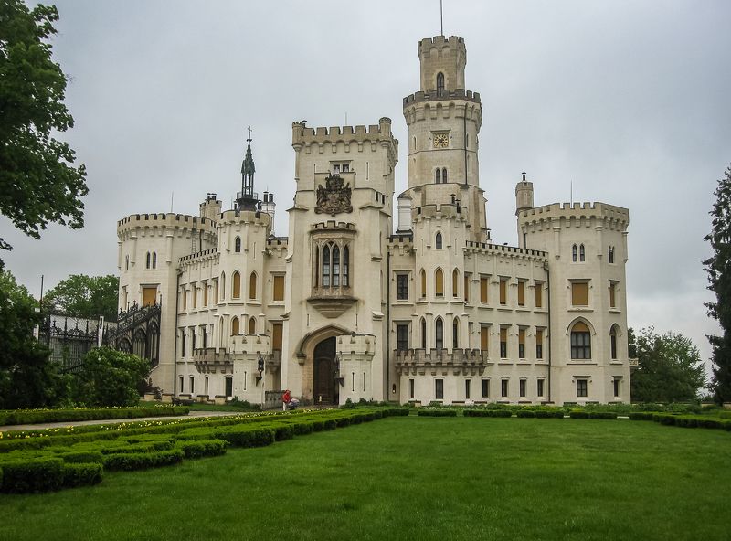 Замок в Глубока над Витавою, Чехия