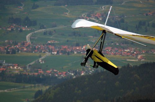 Полет над баварской деревней