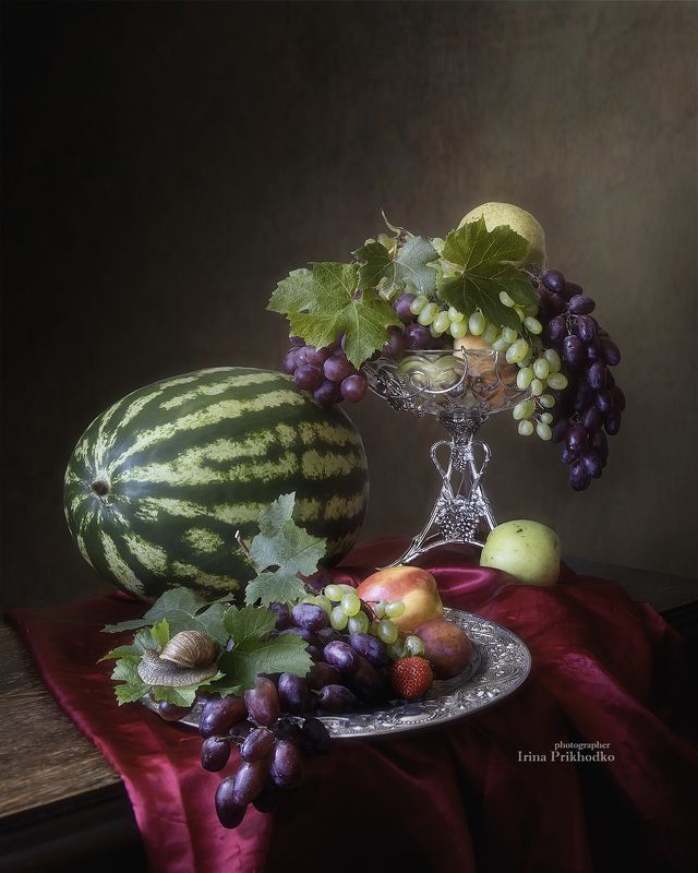 натюрморт, фрукты, осень,  Щедрый сентябрьphoto preview