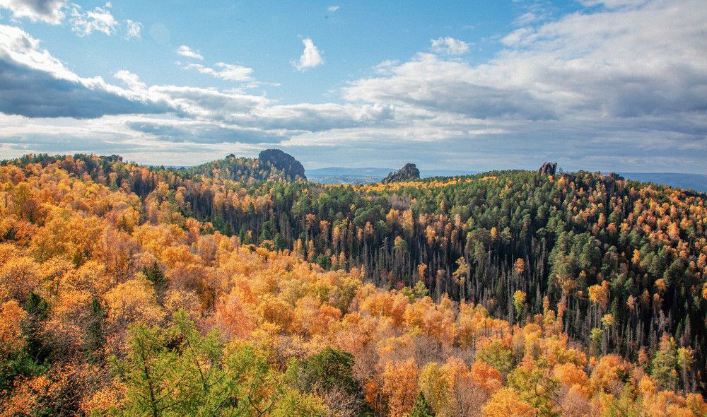 Красноярск осень