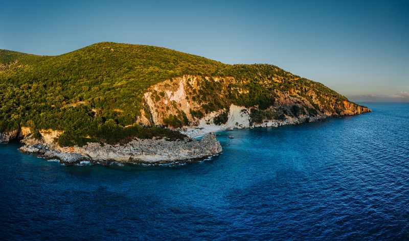 lefkada, greece, landscape, panorama Hidden beachphoto preview