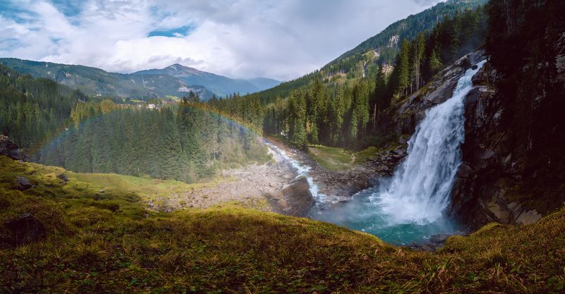 Krimmler, waterfall, landscape, austria, alpen, tyrol Krimml Waterfallphoto preview