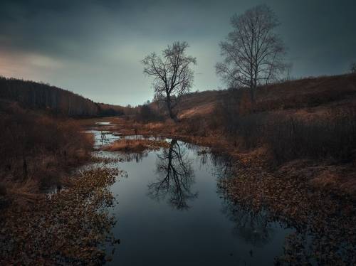 Поздняя Осень, река Багаряк