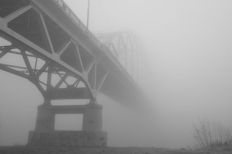 Туман город В туманеphoto preview