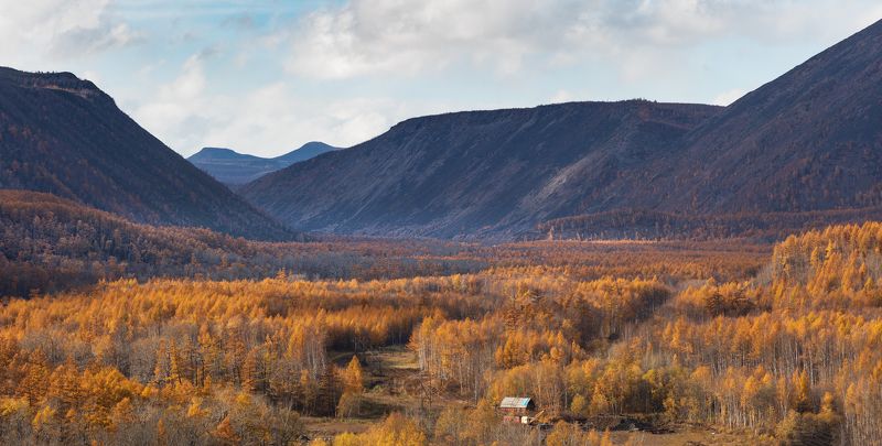 Осенние пейзажи Камчатки