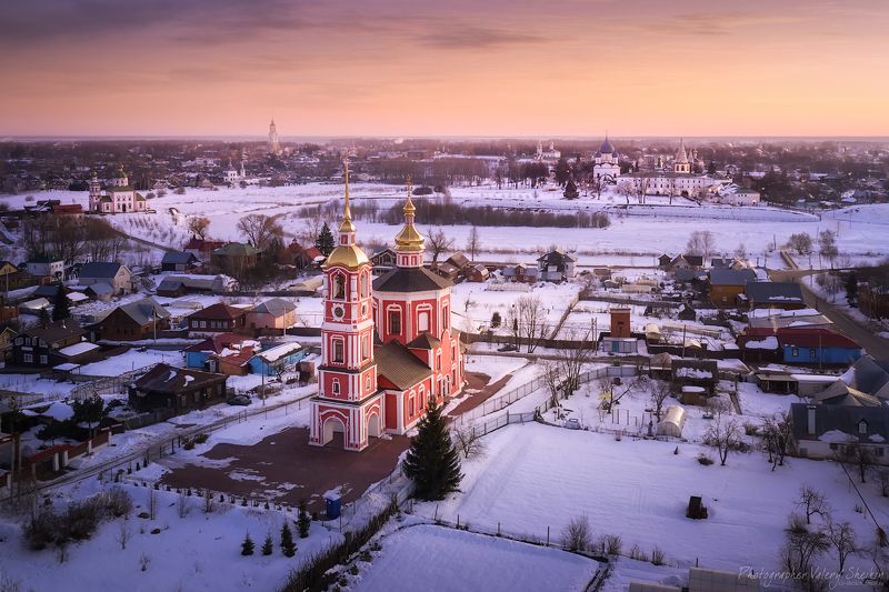 Церковь Бориса и Глеба на Борисовской стороне. Суздаль.photo preview