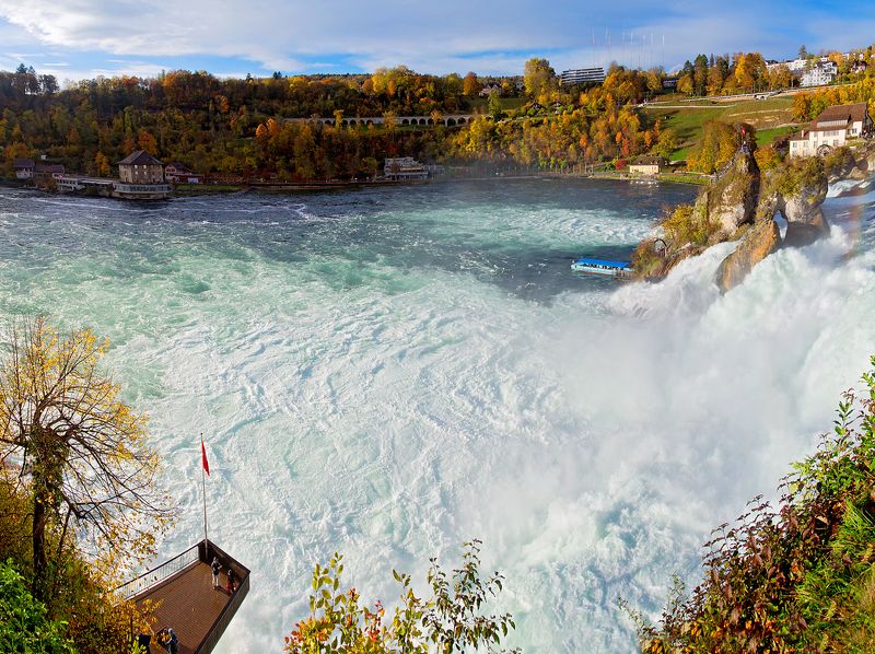 Рейнский водопад, Швейцария