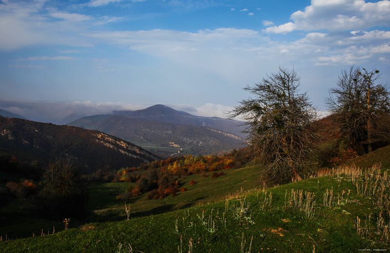пейзаж,горы,осень,дагестан, Вечерний пейзаж..photo preview