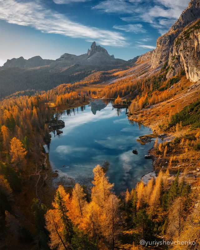 dolomites, доломитовые альпы, доломиты, тре-чиме-ди-лаваредо, италия, italy Dolomites autumn.photo preview