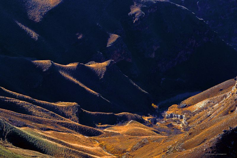горы,осень,свет,дагестан, Осень в ущелье..photo preview
