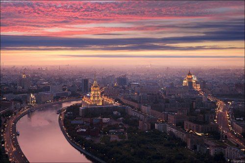 Москва предрассветная
