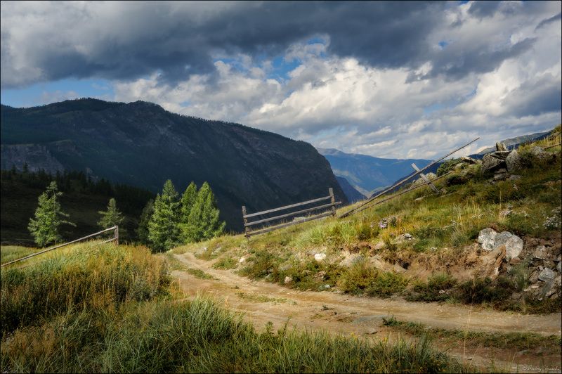 горный алтай, горы, чулышман, кату-ярык Долина Чулышманаphoto preview