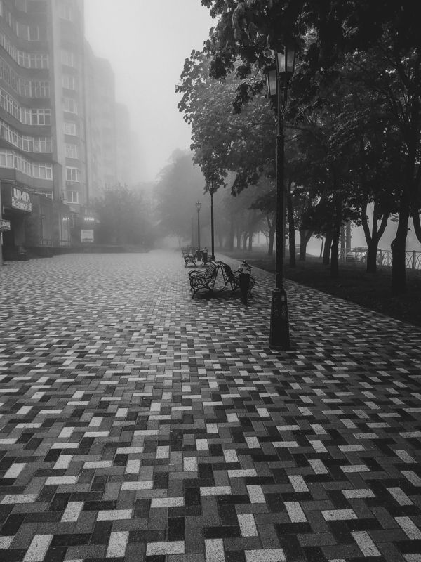 Туман, город, стрит, мобильное,архитектура Тишинаphoto preview