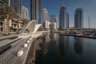 Dubai Creek Harbor Views Daytime