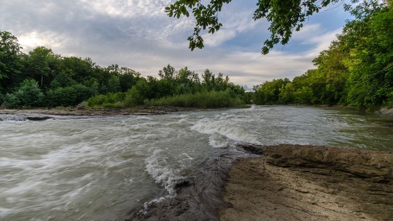 река, пшеха, июнь photo preview