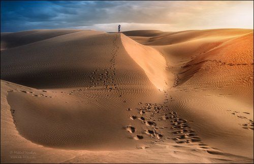 Эпический закат в дюнах Hayf