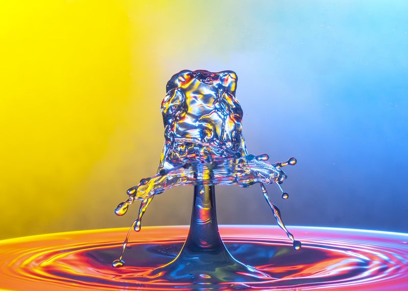 waterdrop,photography,abstract,liquid,art,color,light Liquid sculpturephoto preview