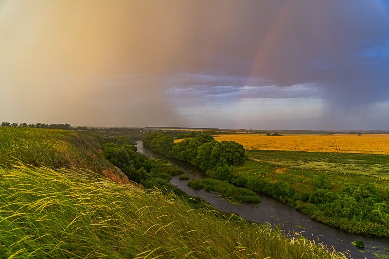 Река Кшень.