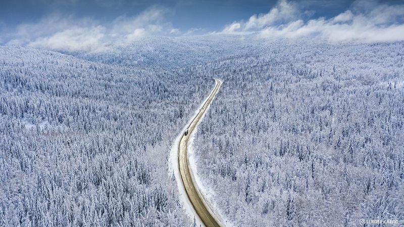 Дорога зимняя | winter road