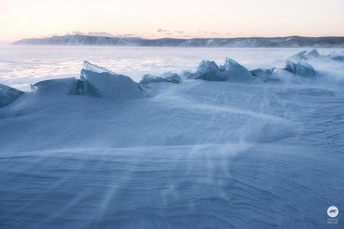 Ледяные торосы Байкала (часть1)