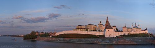 казанский кремль. закат