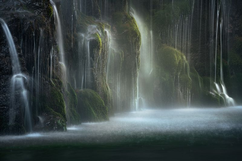 Dashbashi cascade waterfalls