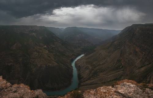 Перед бурей. Сулакский каньон. Дагестан.9 мая 2021