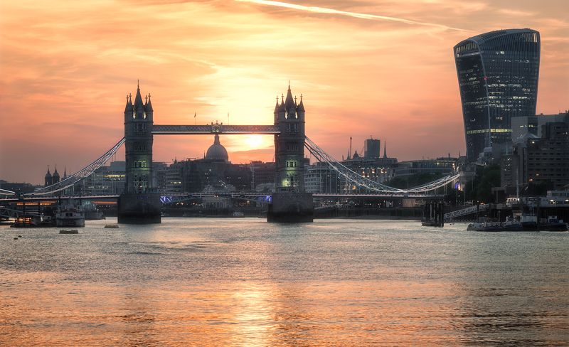 Закат над Лондоном / London sunset