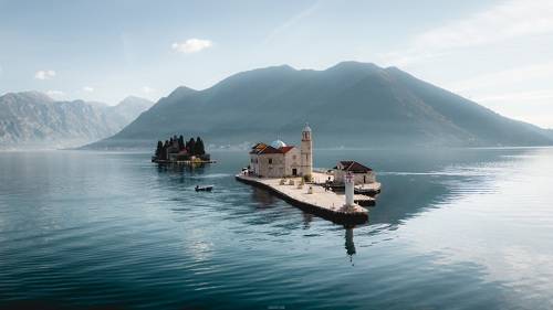 Our Lady of the Rocks, Montenegro - Perast city