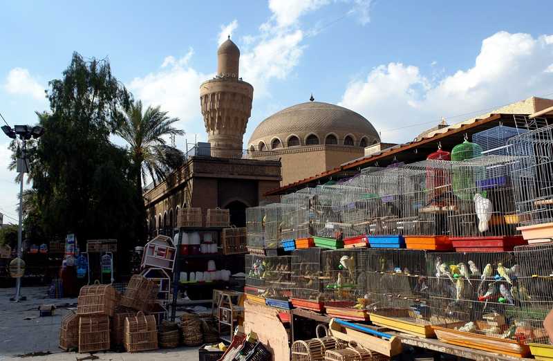 Spinning market... Baghdad, Iraq