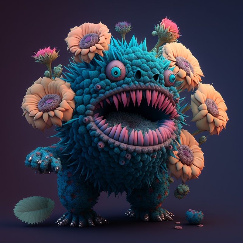flower monster