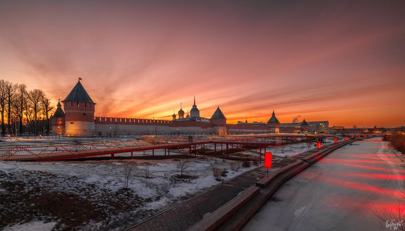 Тульский Кремль на закате