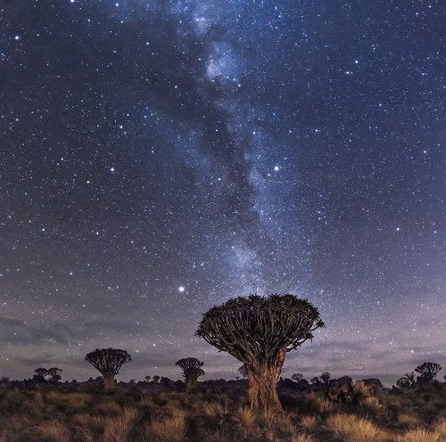 Звездное небо Намибии
