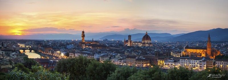 Florentine sunset