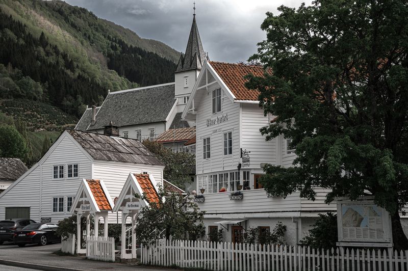 Отель с видом на фьорд