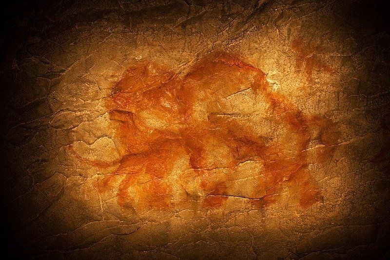 мамонт, капова пещера, шульган-таш, рисунок Мамонтphoto preview