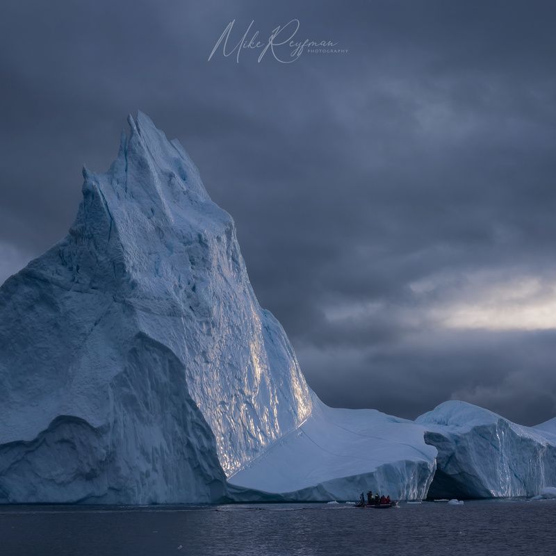 Ice Studies ##19-24. Scoresby Sund, Greenland