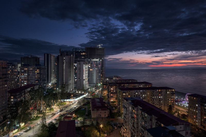 April Batumi Sunset